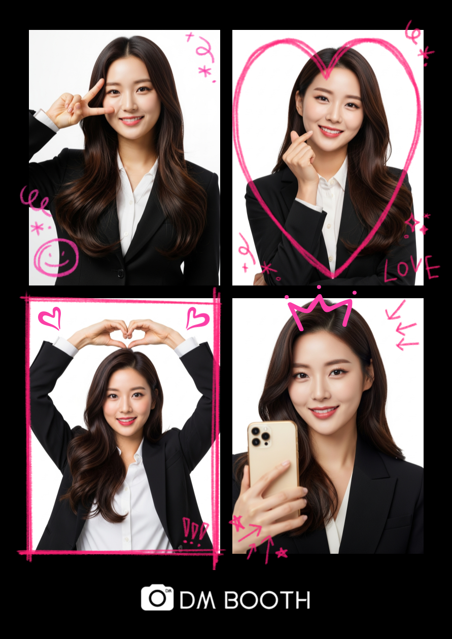 커스텀드로잉 4컷